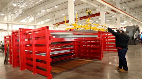 sheet metal racking system